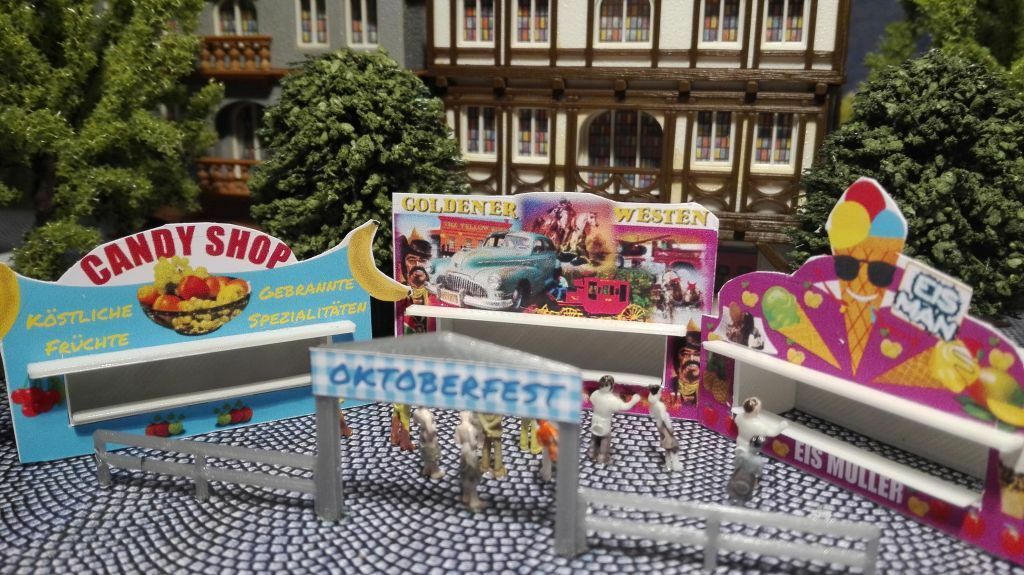 Oktoberfest 3 Kirmesbuden | Spur N | Kirmes | Rummel | Volksfest