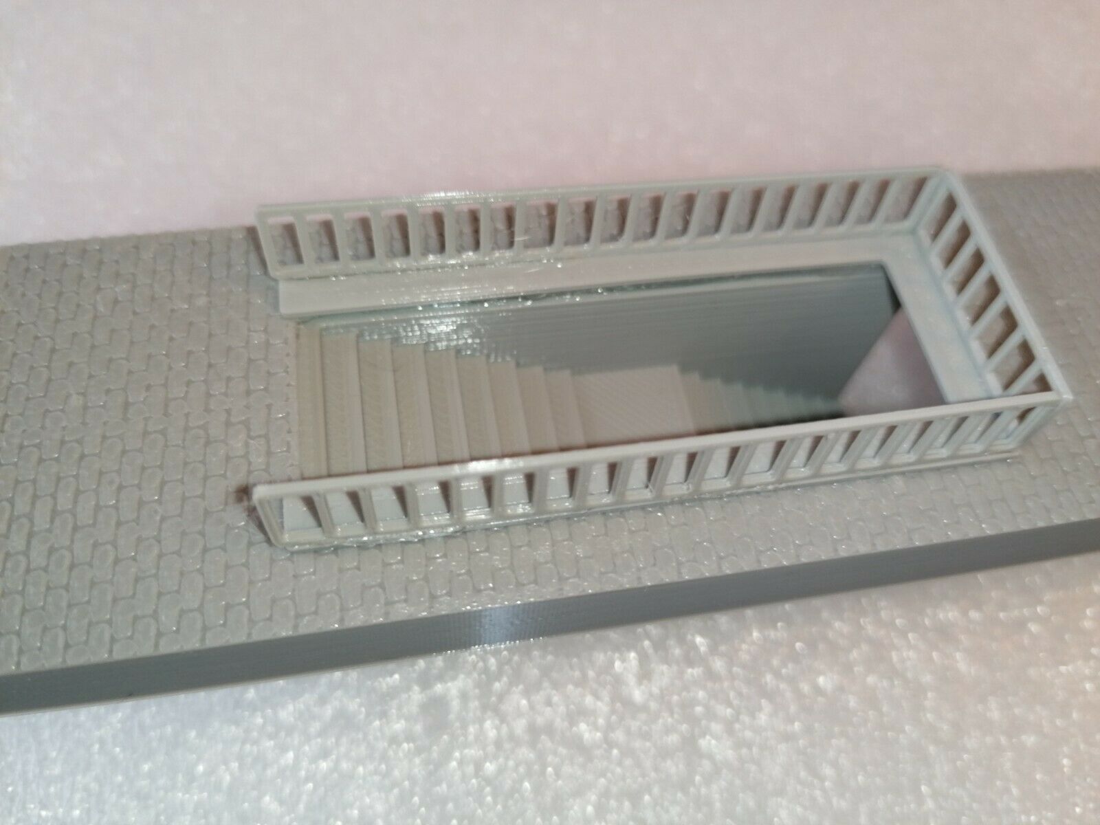 H0 Bahnsteigunterführung | Treppe | Eingang | 1:87 | Unterführung