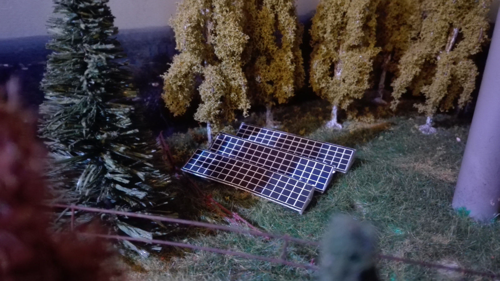 8 Solarmodule für Solarpark | Spur N 1:160 | Bausatz Solarzellen