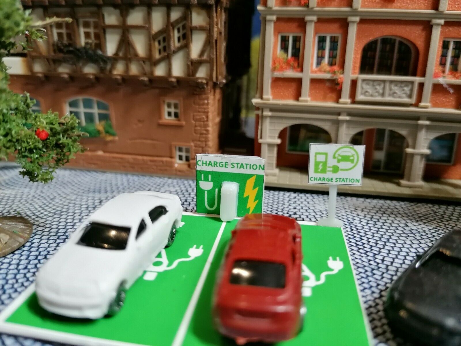 Electric Charging Station - Ladesäule für E-Auto | Spur N | 1:160