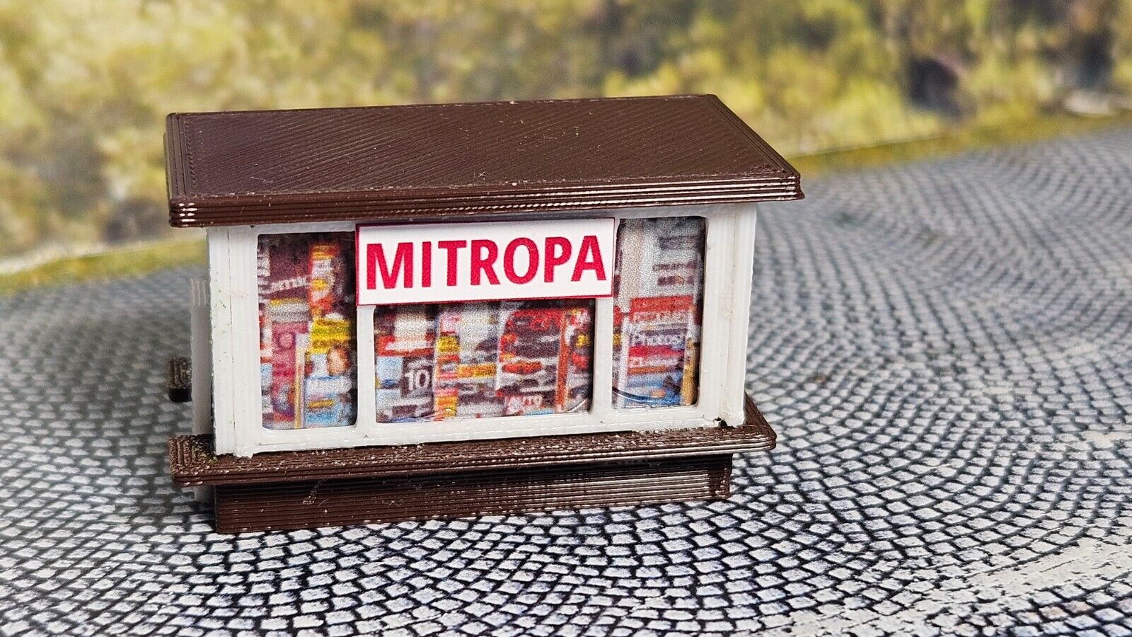 Imbiss Kiosk | Bausatz | Spur N 1: 160 | 2 Stück