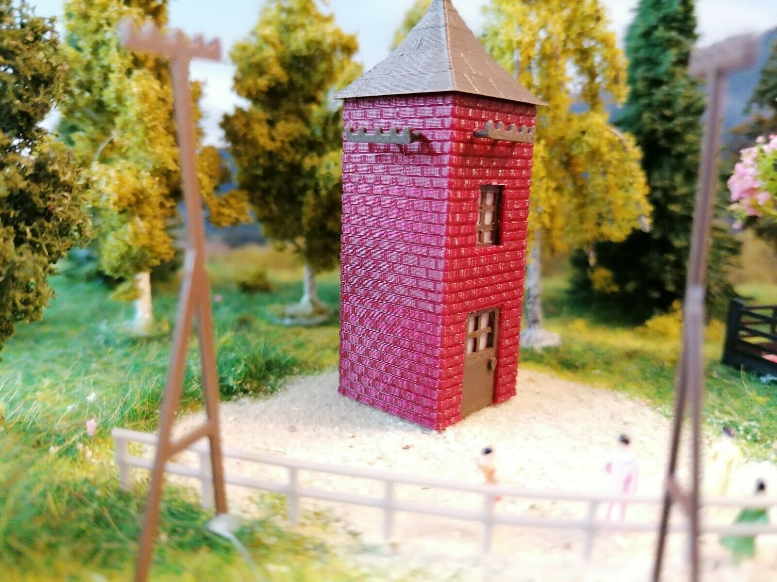 Trafohaus Bausatz | Umspannstation | Trafohäuschen Backsteinhaus | Spur Z