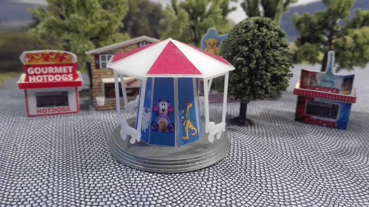 Nostalgisches Pferdekarussell | Kirmes | Fahrgeschäft Rummel