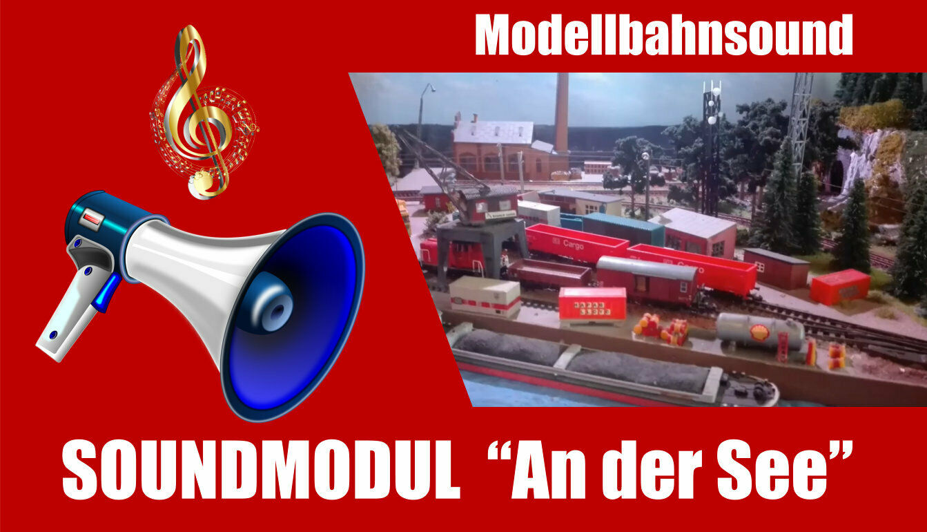 Soundmodul An der See | Mp3 Sound mit SD-Karte | Modellbahn Sound