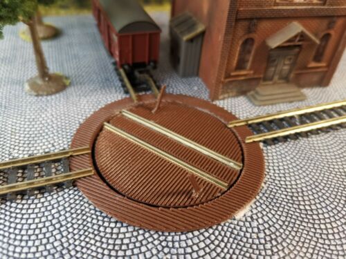 Waggondrehscheibe mit Servo Drehscheibe | Bausatz | Spur N | 1:160