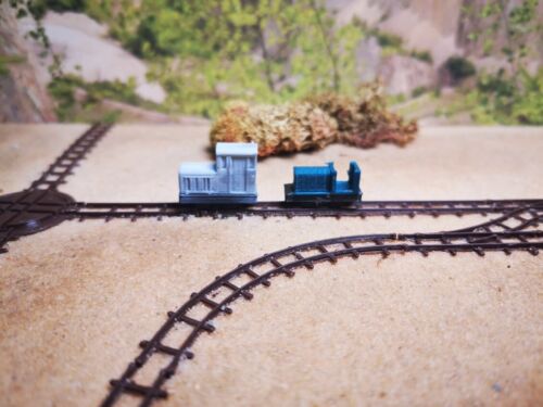 10 x Feldbahn Schienen Spur N Bogen | Bausatz