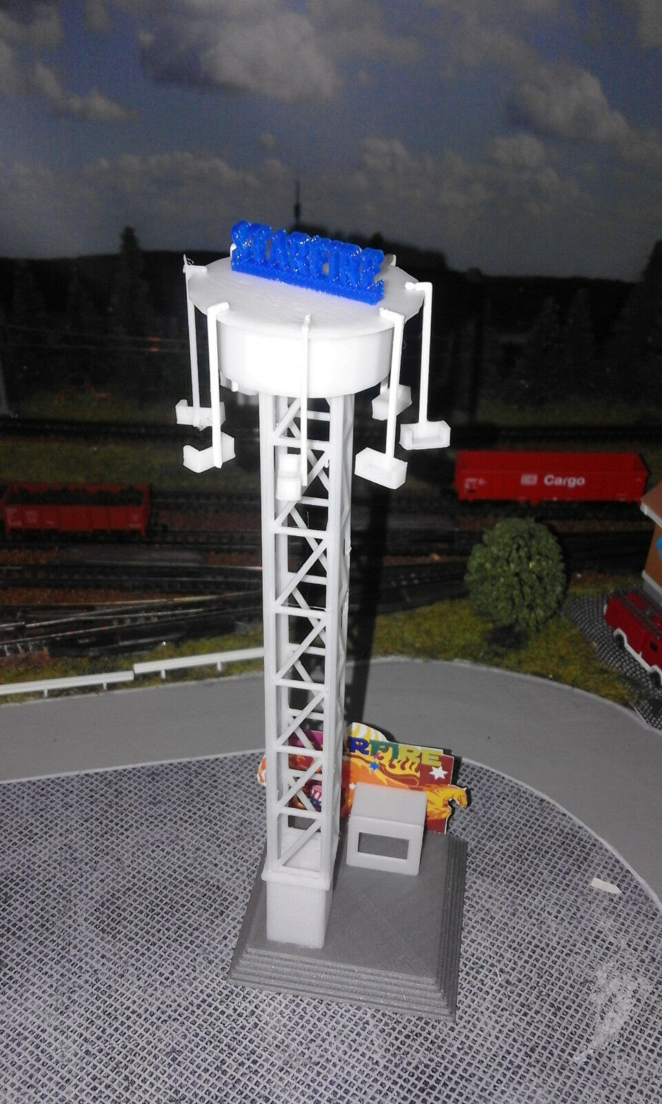 Spur N | Starfire | Kirmes | Bausatz | Rummel | Volksfest | Fahrgeschäft