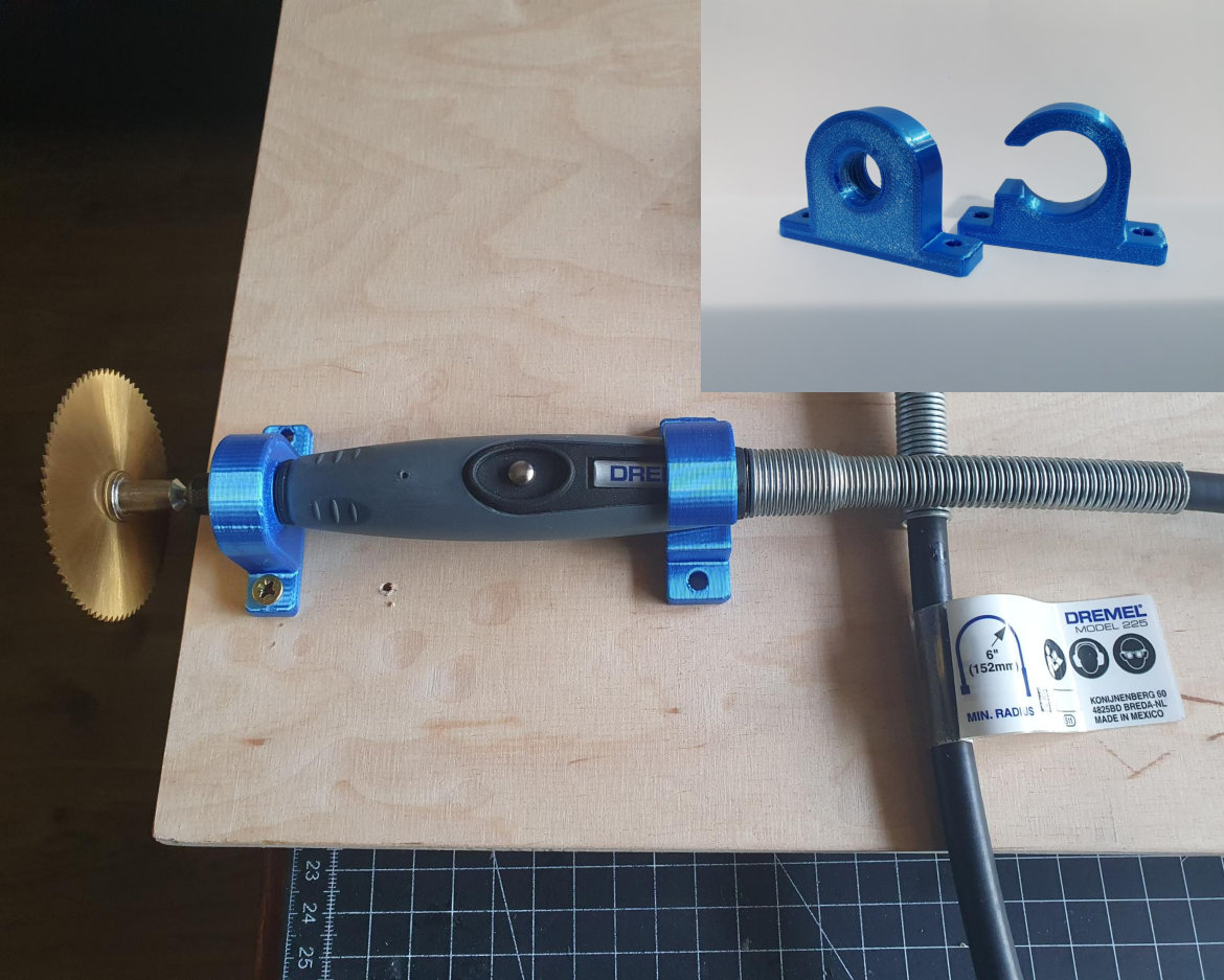 Halterung für Dremel® 225 Biegsame Welle
